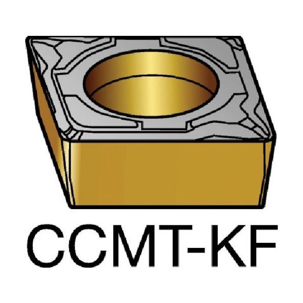 サンドビック SANDVIK コロターン107 旋削用ポジチップ(120) 3005 CCMT 09 T3 04-KF 1セット(10個)（直送品）