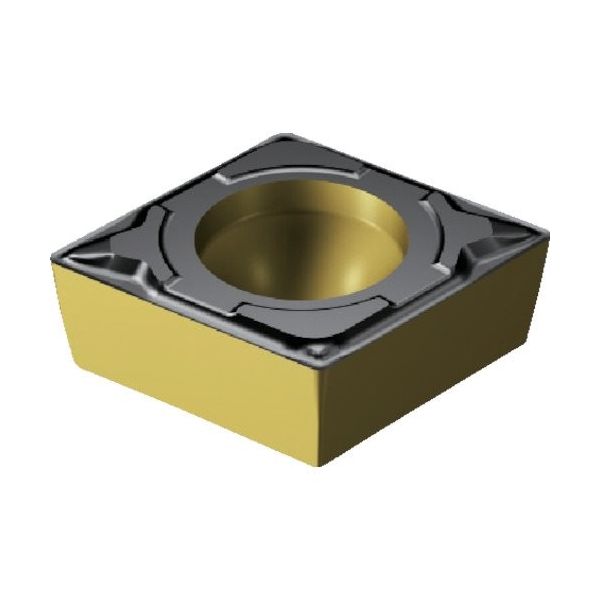 サンドビック SANDVIK コロターン107 旋削用ポジチップ(122) 2220 CCMT 09 T3 04-MF 1セット(10個)（直送品）