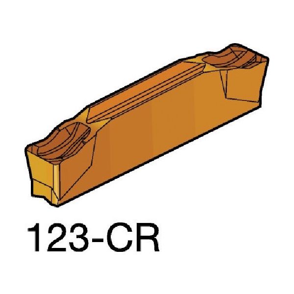 サンドビック コロカット1・2 突切り加工用チップ(320) 2135 N123H2-0400-0003-CR 1セット(10個)（直送品） 26,819円