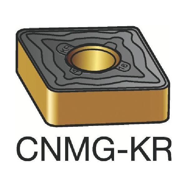 サンドビック SANDVIK TーMax P 旋削用ネガチップ(110) 3205 CNMG 12 04 16-KR 1セット(10個)（直送品）