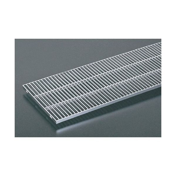 奥岡 ステンレス製 側溝用 グレーチング 本体幅300×高さ20 P10 ノンスリップ OSG4-NS 20-25H-P10 1個（直送品）