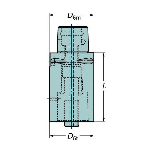 サンドビック コロマントキャプト エクステンションアダプタ(530)