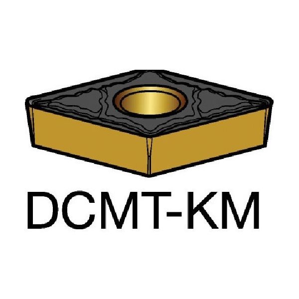 サンドビック SANDVIK コロターン107 旋削用ポジチップ(120) 3005 DCMT 07 02 08-KM 1セット(10個)（直送品）