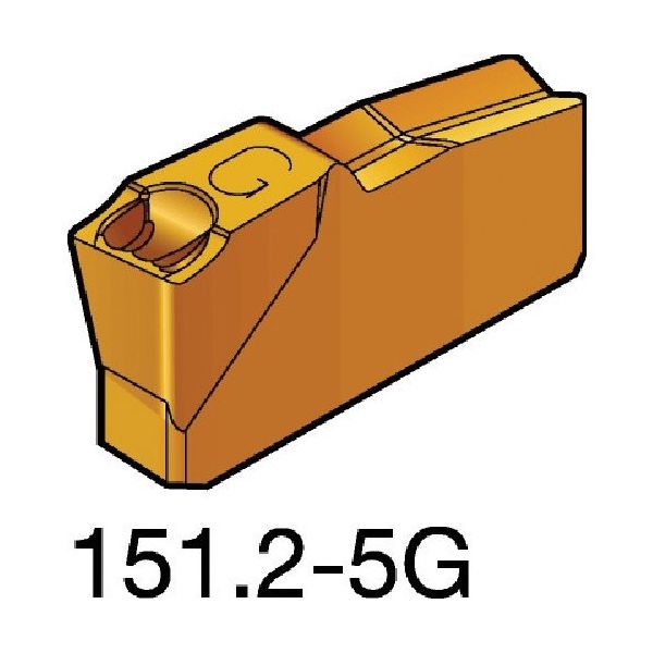 サンドビック TーMax Qーカット 突切り・溝入れチップ(310) 235 N151.2-515-50-5G 1セット(10個)（直送品） 25,630円