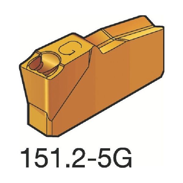 SANDVIK TーMax Qーカット 突切り・溝入れチップ(310) 4225 N151.2-515-50-5G 1セット(10個)（直送品）