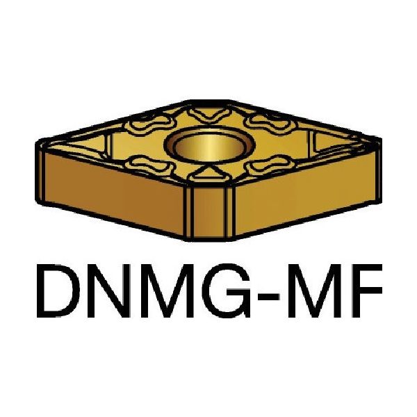 サンドビック SANDVIK TーMax P 旋削用ネガチップ(110) 2025 DNMG 11 04 08-MF 1セット(10個)（直送品）