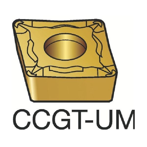 サンドビック コロターン107 旋削用ポジチップ（130） CCGT060201-UM