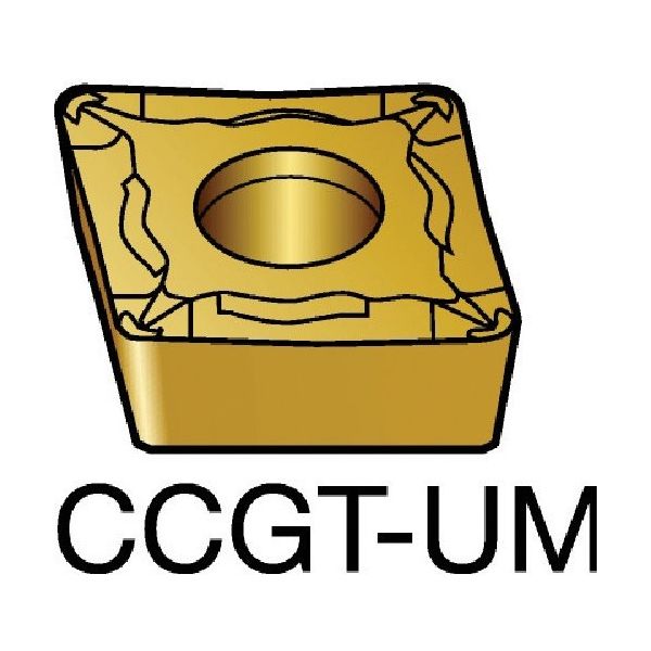 サンドビック SANDVIK コロターン107 旋削用ポジチップ(130) 1105 CCGT 06 02 04-UM 1セット(10個)（直送品）