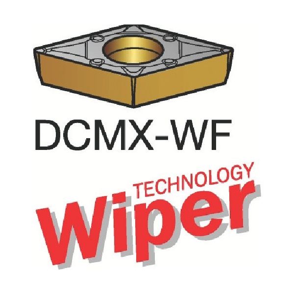サンドビック コロターン107 旋削用ポジチップ（120） DCMX 11 T3 08-WF