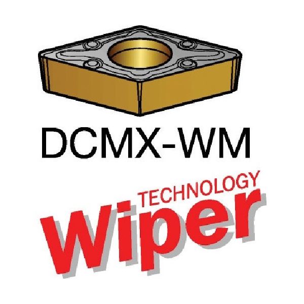 サンドビック SANDVIK コロターン107 旋削用ポジチップ(120) 1525 DCMX 11 T3 08-WM 1セット(10個)（直送品）