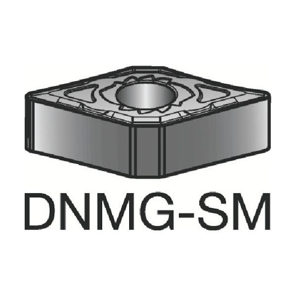 サンドビック SANDVIK TーMax P 旋削用ネガチップ(110) 1105 DNMG 15 04 12-SM 1セット(10個)（直送品）