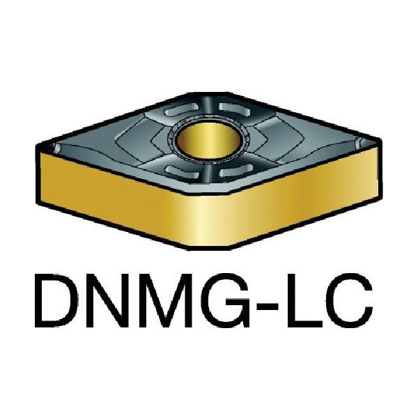 サンドビック SANDVIK TーMax P 旋削用ネガチップ(110) 1525 DNMG150408-LC 1セット(10個)（直送品）