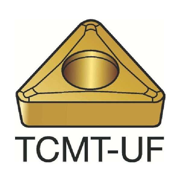 サンドビック SANDVIK コロターン107 旋削用ポジチップ(130) 235 TCMT 06 T1 02-UF 1セット(10個)（直送品）