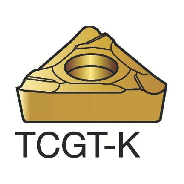サンドビック SANDVIK コロターン107 旋削用ポジチップ(130) 1515 TCGT 09 02 02L-K 1セット(10個)（直送品）