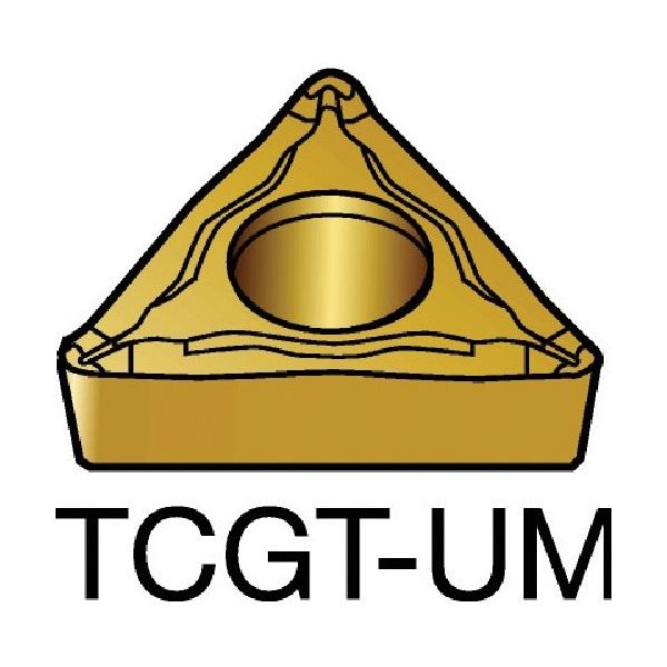 サンドビック コロターン107 旋削用ポジチップ（130） TCGT090204-UM