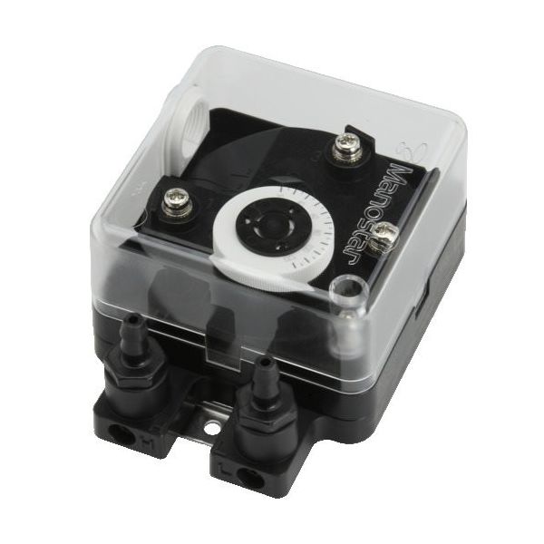 山本電機製作所 マノスター MS99 下限 口金交換型 V管id6 100ー1000Pa 水平 MS99LC1000DHL 1台（直送品）