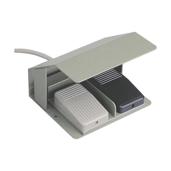 大阪自動電機 オジデン フットスイッチ VCTF0.5X6X1.5M OFL-TVG-M4C 1個 850-0273（直送品）