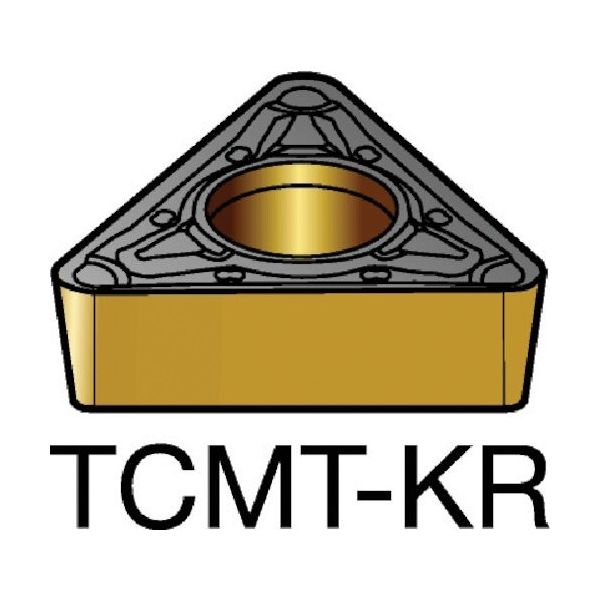 サンドビック コロターン107 旋削用ポジチップ（12 TCMT 11 03 08-KR 3210 579-3254（直送品）