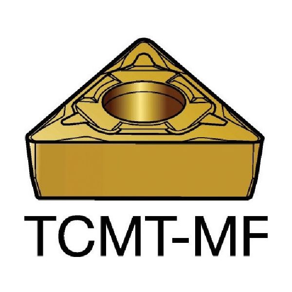 サンドビック SANDVIK コロターン107 旋削用ポジチップ(120) 2015 TCMT 11 03 08-MF 1セット(10個)（直送品）