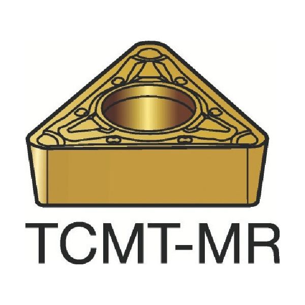 サンドビック SANDVIK コロターン107 旋削用ポジチップ(120) 1105 TCMT 16 T3 08-MR 1セット(10個)（直送品）