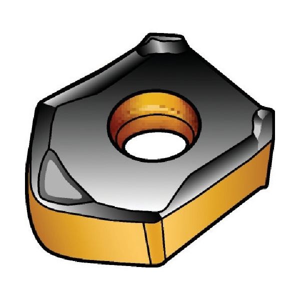 サンドビック SANDVIK コロミル345 フライス加工用チップ(355) K20W 345N-1305E-KW8 1セット(10個)（直送品）