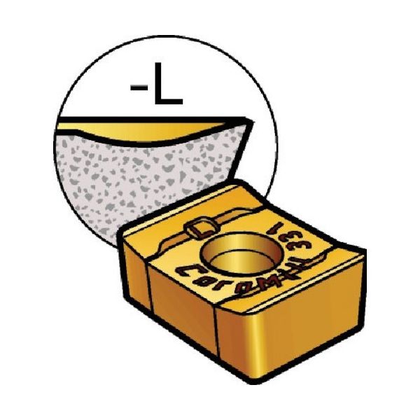 SANDVIK コロミル331 サイドカッター用チップ(350) H13A N331.1A-054508H-WL 1セット(10個)（直送品）