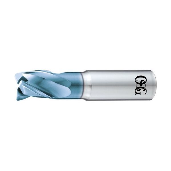 オーエスジー OSG 3刃 油穴付き アルミニウム合金用 エンドミル ショート 8533310 AERO-O-ETS 25XR4 1本（直送品）