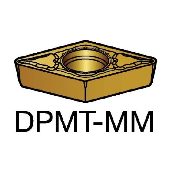 サンドビック SANDVIK コロターン111 旋削用ポジチップ(120) 1125 DPMT 11 T3 08-MM 1セット(10個)（直送品）