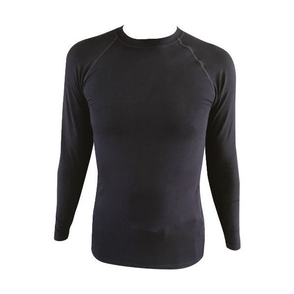 三重化学工業 ミエローブ 竹糸くん Tシャツ coolisp 長袖 LL NO.TK18-BLACK-LL 1枚 228-3327（直送品）