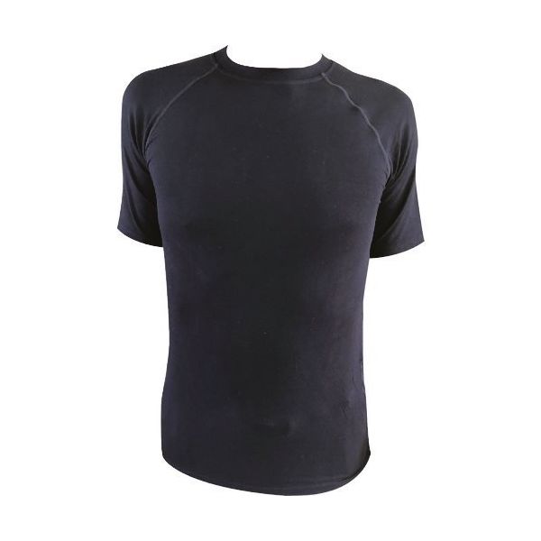 三重化学工業 ミエローブ 竹糸くん Tシャツ coolisp 半袖 LL NO.TK17-BLACK-LL 1枚 228-3349（直送品）