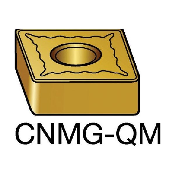 サンドビック SANDVIK TーMax P 旋削用ネガチップ(110) 2025 CNMG 19 06 12-QM 1セット(10個)（直送品）