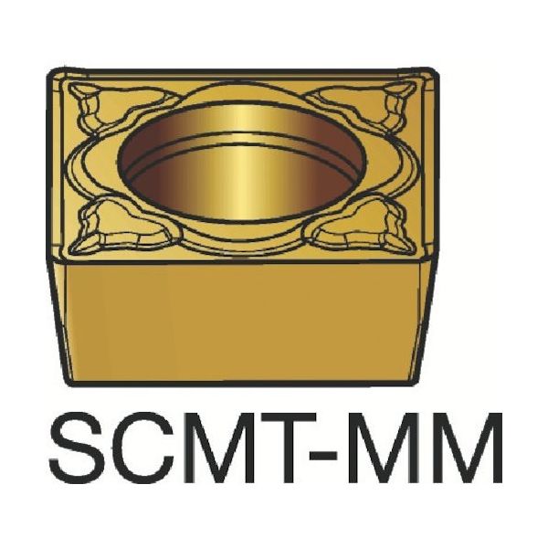 サンドビック SANDVIK コロターン107 旋削用ポジチップ(120) 1115 SCMT 09 T3 04-MM 1セット(10個)（直送品）