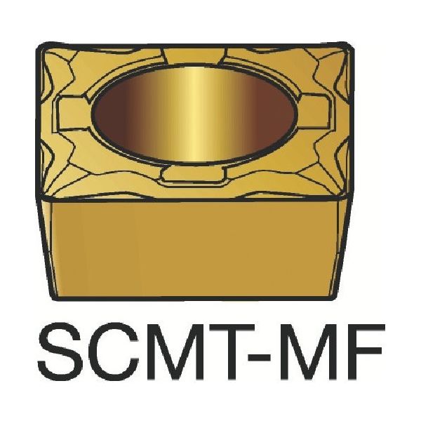 サンドビック SANDVIK コロターン107 旋削用ポジチップ(120) 1115 SCMT 09 T3 08-MF 1セット(10個)（直送品）