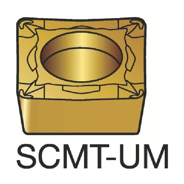 サンドビック SANDVIK コロターン107 旋削用ポジチップ(130) 1115 SCMT 09 T3 08-UM 1セット(10個)（直送品）