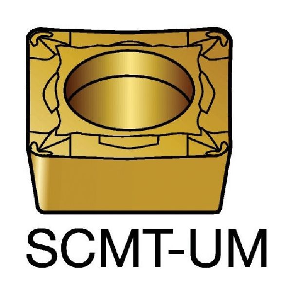 サンドビック SANDVIK コロターン107 旋削用ポジチップ(130) 235 SCMT 09 T3 08-UM 1セット(10個)（直送品）