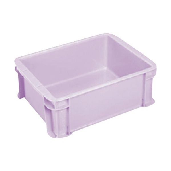 三菱ケミカルインフラテック ヒシ S型コンテナ パステルパープル 有効内寸309×234×120mm PAS-9-PA 1個（直送品）