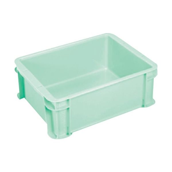 三菱ケミカルインフラテック ヒシ S型コンテナ パステルグリーン 有効内寸309×234×120mm PAS-9-PG 1個（直送品）