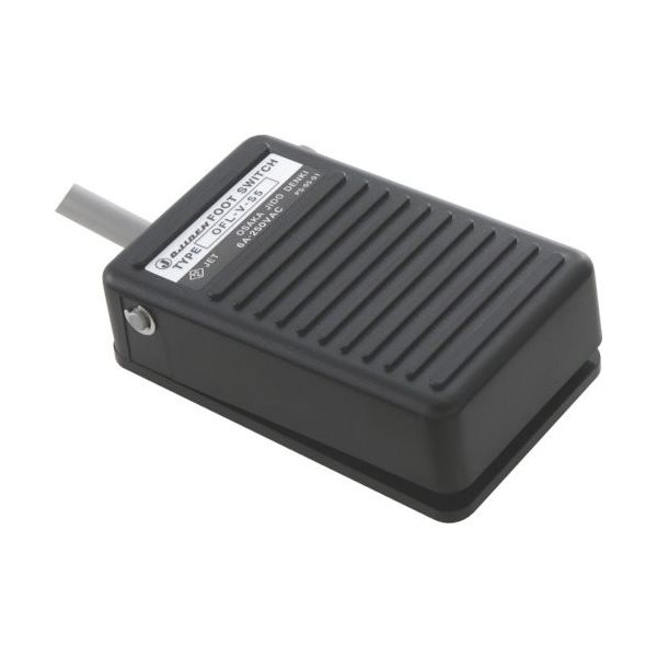 大阪自動電機 オジデン フットスイッチブラック VCTF0.5X2X2M OFL-VG-S5 BK 1個 850-0302（直送品）