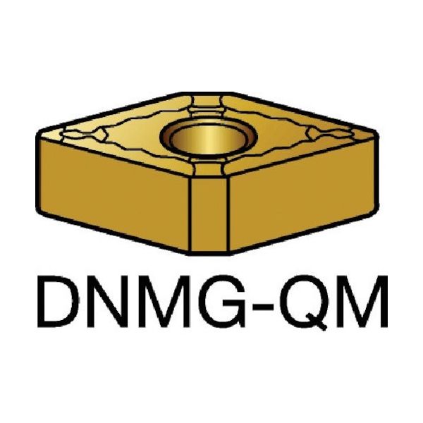 サンドビック SANDVIK TーMax P 旋削用ネガチップ(110) 5015 DNMG 15 06 04-QM 1セット(10個)（直送品）