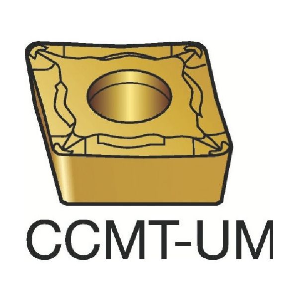 サンドビック SANDVIK コロターン107 旋削用ポジチップ(130) 1115 CCMT 06 02 08-UM 1セット(10個)（直送品）
