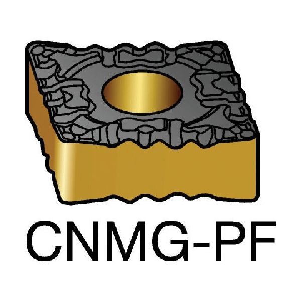 サンドビック SANDVIK TーMax P 旋削用ネガチップ(110) 5015 CNMG 09 03 04-PF 1セット(10個)（直送品）