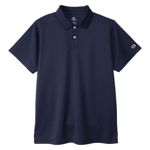 Champion(チャンピオン) ポロシャツ POLO SHIRT L ネイビー