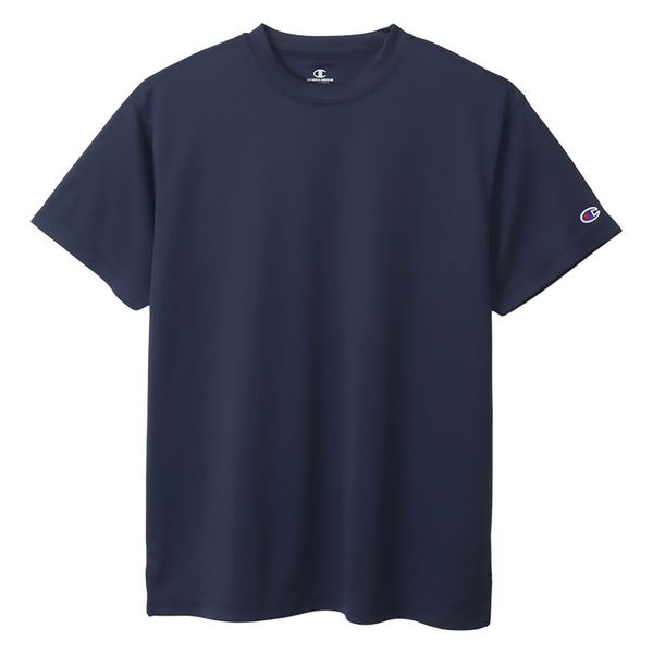 Champion(チャンピオン) 半袖 Tシャツ SHORT SLEEVE T-SHIRT XXL ネイビー C3XS395 1枚（直送品） -  アスクル