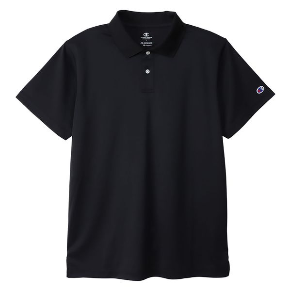 Champion(チャンピオン) ポロシャツ POLO SHIRT M ブラック
