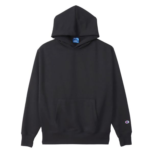 Champion(チャンピオン) スウェット HOODED SWEATSHIRT L ブラック