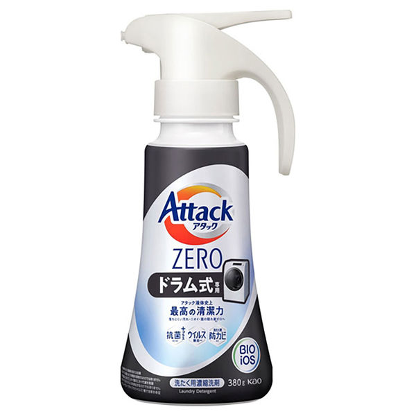 Amazon | アタック ZERO(ゼロ) 洗濯洗剤 液体 ドラム式専用 本体