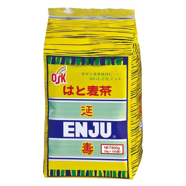 OSK 徳用はと麦茶 延寿 1袋（100バッグ入） - アスクル
