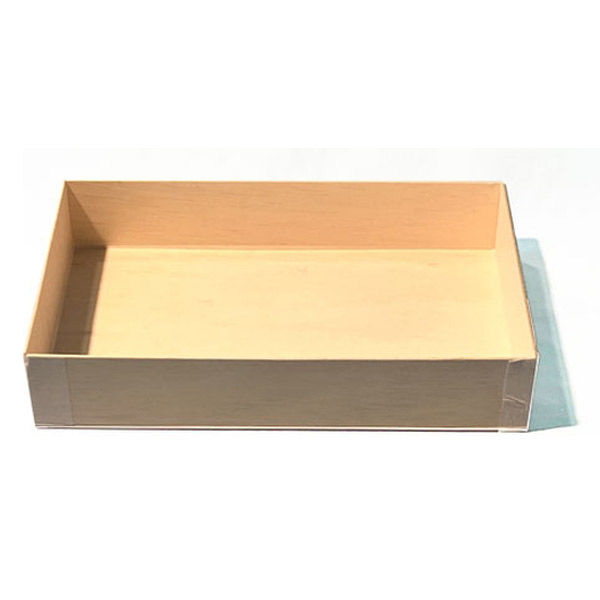 木具輪 (木製弁当箱)エコオリFD-415長方形・組立式　本体 ケース(300個) D196101-300 1箱（300個）（直送品）