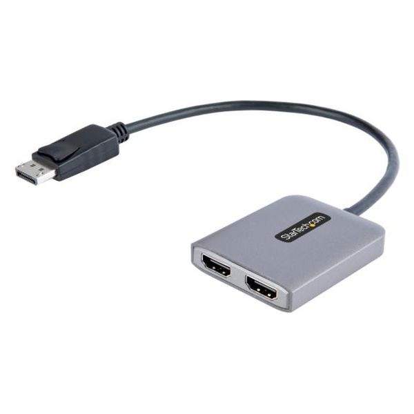 ディスプレイポート HDMI変換アダプタ 2画面 4K60Hz MSTハブ 映像分配器 DP 1.4 - HDMI 1個