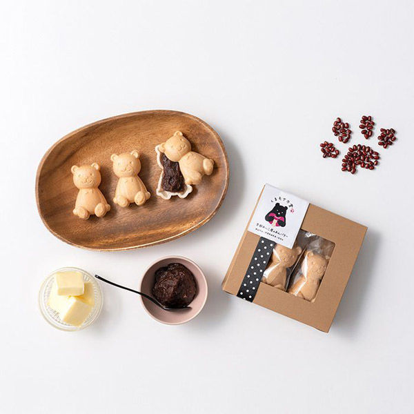 アデリー 【50個セット】くまモナカ堂　くまの手作りあんバターモナカ KTA-001-50（直送品）